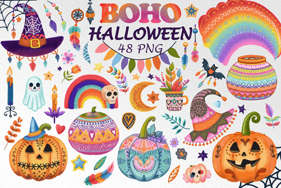 Boho Halloween Clipart Bundle PNG: A Practical Guide for Creative Workflows