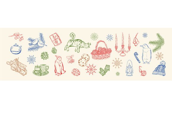 Christmas SVG: Vintage Hand-Drawn Design Guide