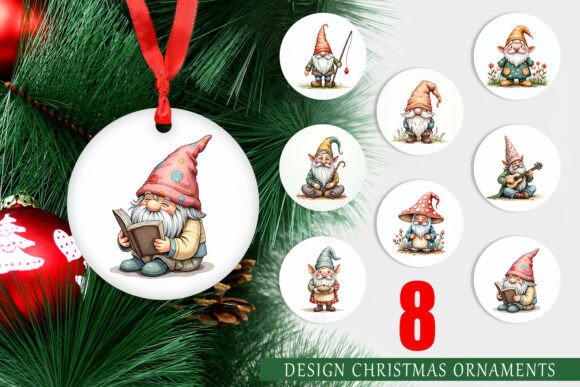Creating Festive Magic with Patchwork Gnomes Ornament Designs