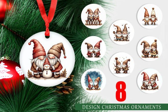 Cute Gnome Winter Delights Ornament: A Guide to High-Quality Printable Designs