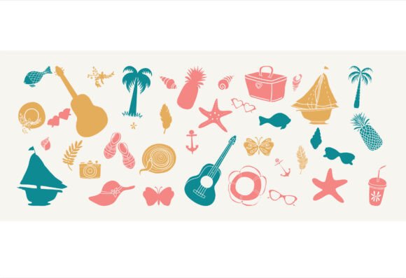 Evaluating Summer SVG Graphics for Creative and Commercial Projects