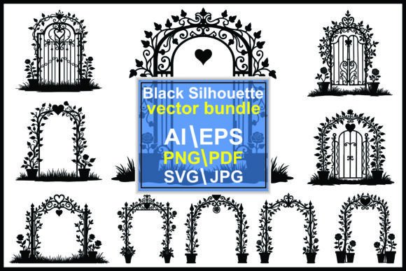 Gate Silhouette Vector: A Practical Guide to Black Silhouette Garden Gates and Arches for Design Projects