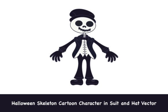 Halloween Skeleton Character