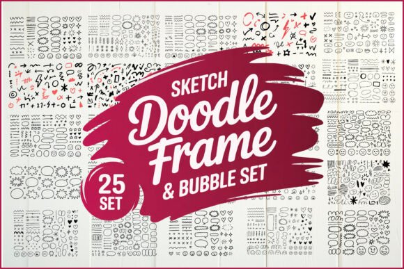 Sketch Doodle Frame Bubble SVG Set: A Comprehensive Review for Digital Creators