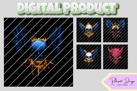 Skull Wallpaper: Bold Digital Art for Creators
