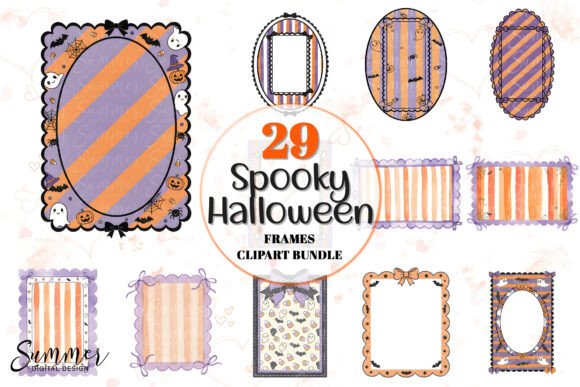 Spooky Halloween Frames Clipart Bundle: A Practical Guide for Creators and Small Business Owners