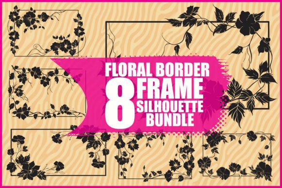 Strategic Design Applications for the Elegant Floral Frame Collection