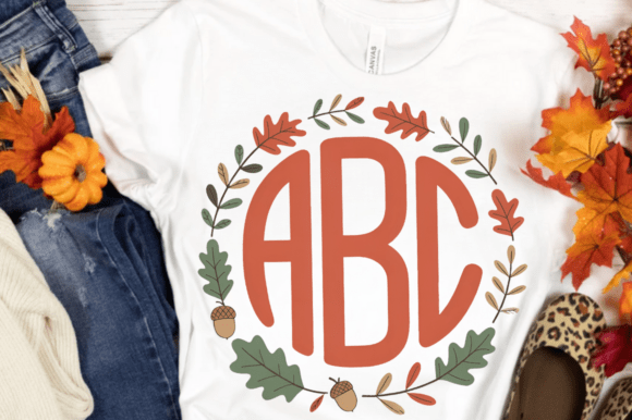 Thanksgiving Monogram Sublimation Design: Elevating Your Autumn Crafts with Personalized Style