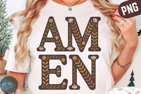 Unlocking the Charm of Vintage Floral Amen Coquette PNG for Creative Projects